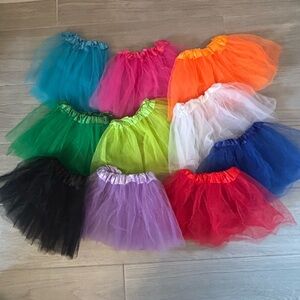 Colorful Tulle Skirt Bundle
